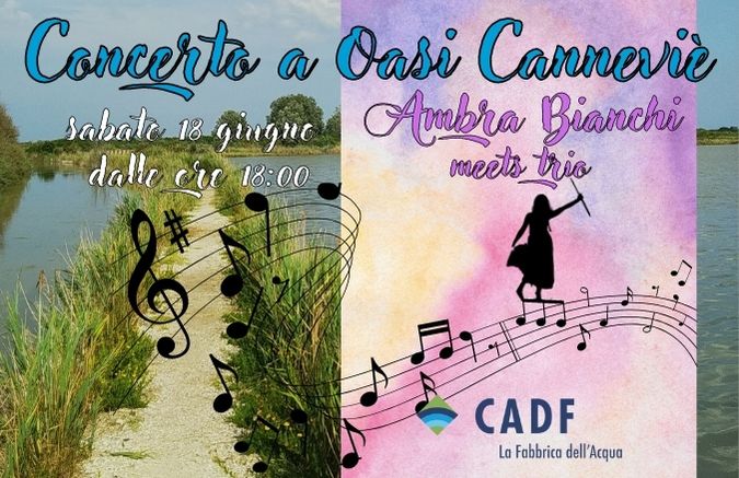 Concerto a Oasi Canneviè: Ambra Bianchi meets trio